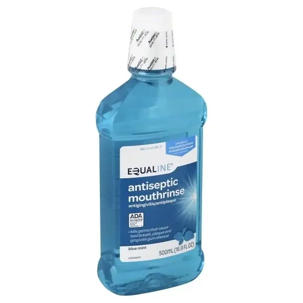 Equaline Mouth Rinse Blue Mint