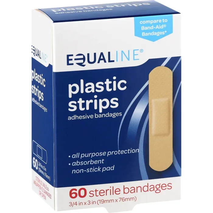 Equaline Plastic Strips Bandages