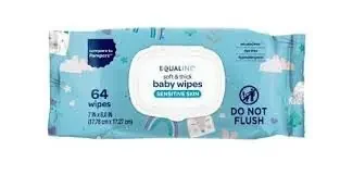 Equaline Sensitive Baby Wipes Soft Pack