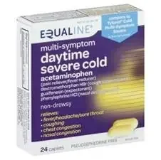 Equaline Severe Cold, Multi-Symptom, Daytime, Caplets