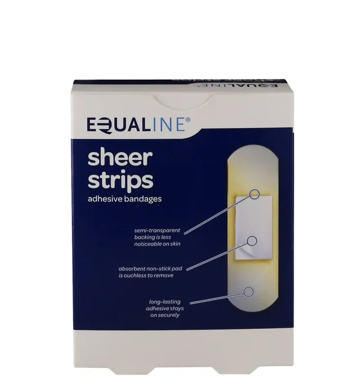 Equaline Sheer Strips Adhesive Bandages