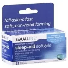 Equaline Sleep Aid Softgels