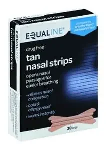 Equaline Tan Nasal Strips
