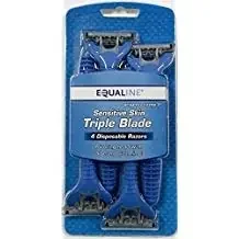 Equaline Triple Blade Disposable Razors