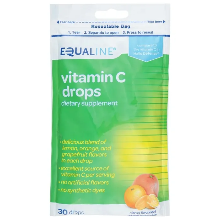 Equaline Vitamin C Drops 30 ea