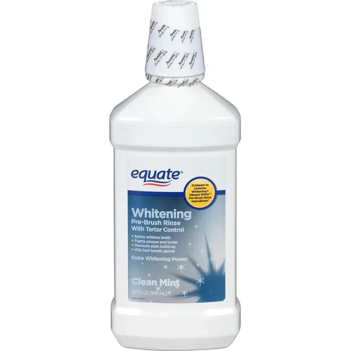 Equaline Whiten Pre-brush Rinse With Tartar Control