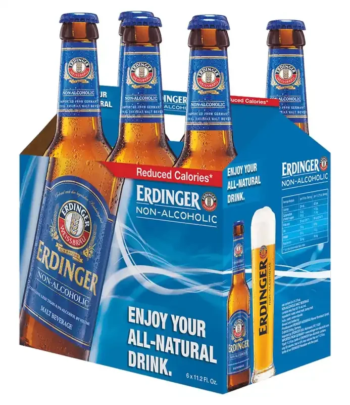 Erdinger Non-Alcoholic Beer 6 – 11.2 fl oz Bottles