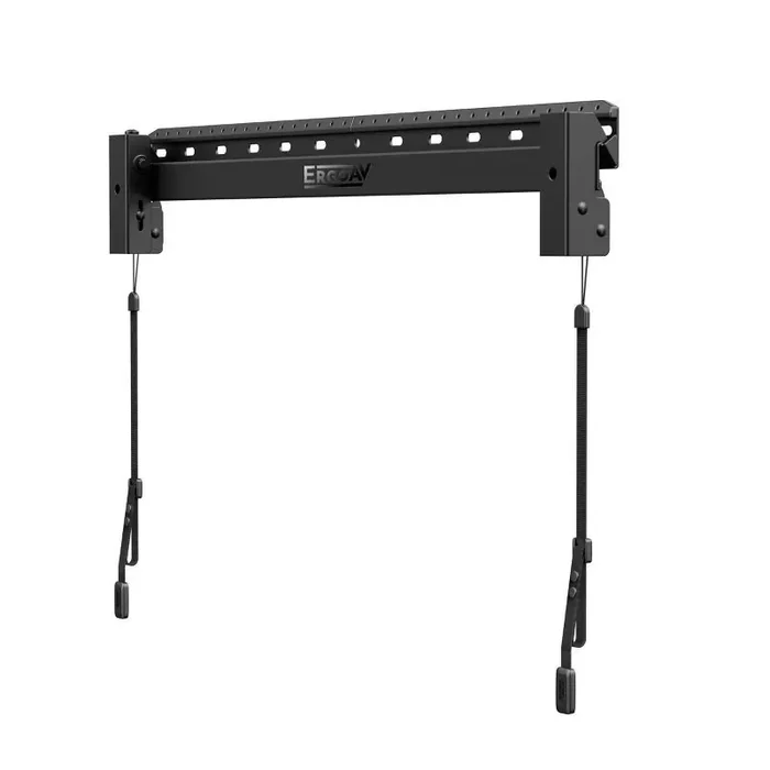 ErgoAV Large Fixed TV Mount 32″- 90″TVs Steel Wall Bracket for 135 lbs Capacity