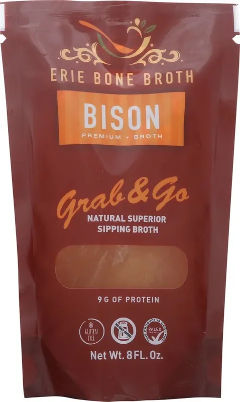 Erie Bone Broth Bison Bone Broth 8 fl oz