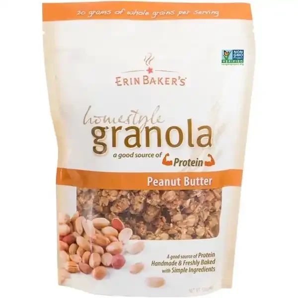 Erin Baker‘s Homestyle Peanut Butter Granola