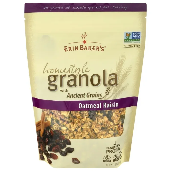 Erin Baker‘s Oatmeal Raisin Homestyle Granola