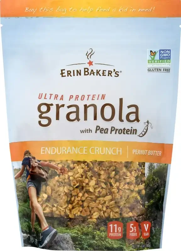 Erin Baker‘S Ultra Protein Peanut Butter Granola – 12 Oz