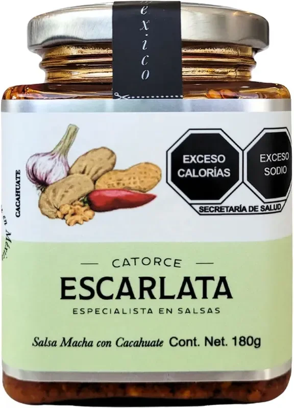 Escarlata Original Salsa Macha with Peanuts
