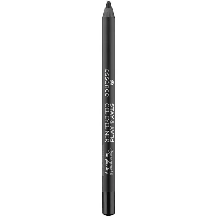 ESSENCE Stay & Play Gel Eyeliner – 01 Black Raven – 0.04oz