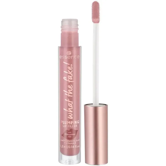 ESSENCE What The Fake Plumping Lip Filler – Oh My Nude! – 0.14 fl oz