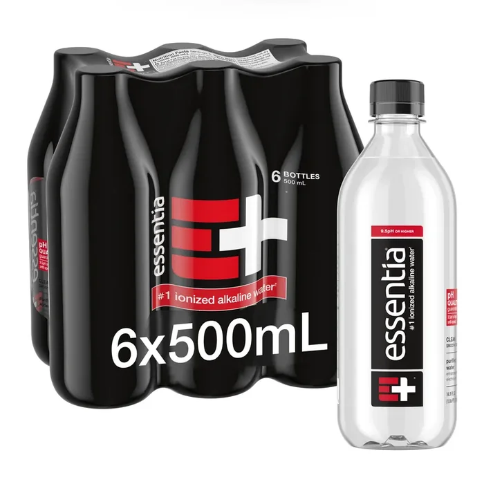 Essentia Water, 6-Pack; Ionized Alkaline Water