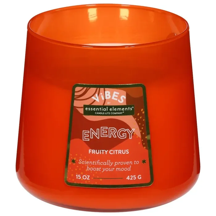 Essential Elements® Vibes Jar Candle Energy