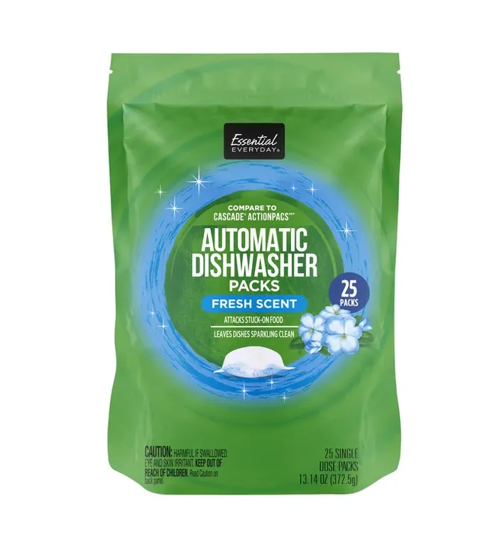 Essential Everyday Auto Dish Packs Fresh