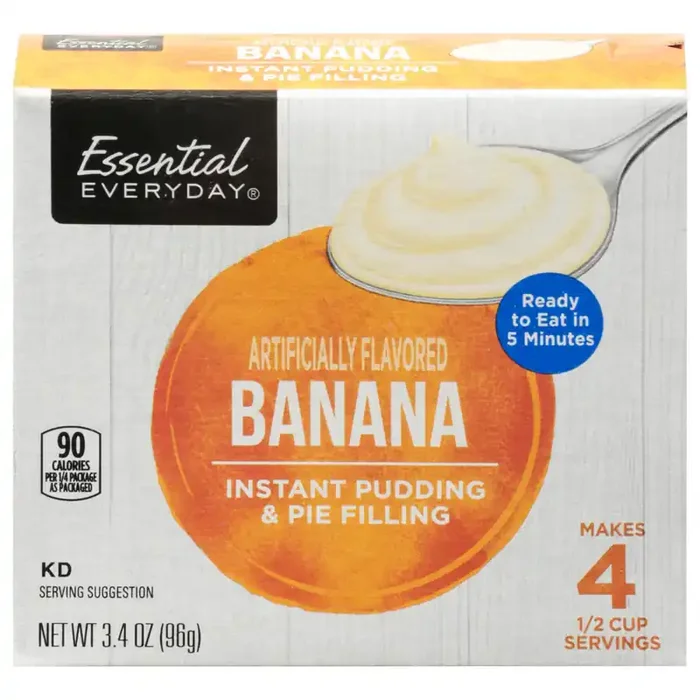 Essential Everyday Banana Instant Pudding – 3.4 oz