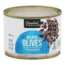 Essential Everyday Chopped Ripe Olives 4.25 oz