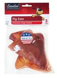 Essential Everyday Dog Pig Ears Treat