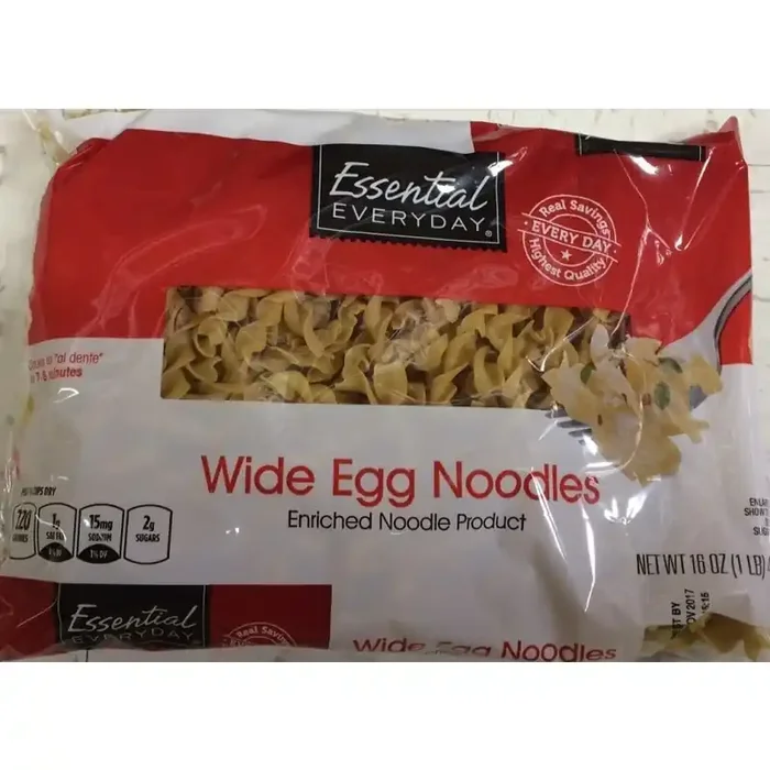 Essential Everyday Egg Noodles, Wide- 16 oz