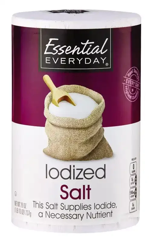 Essential Everyday Essevrydy Iodized Salt