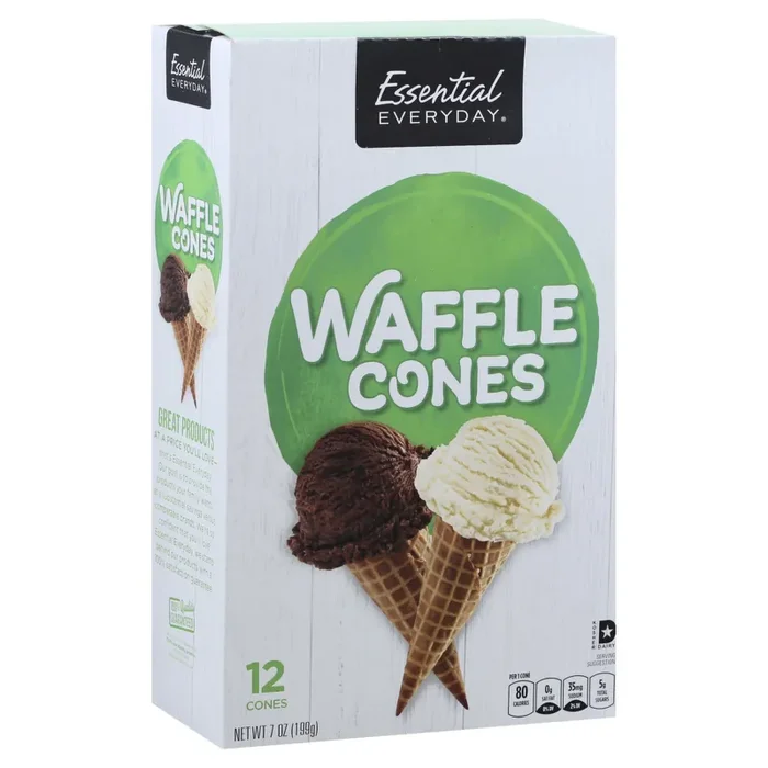 Essential Everyday Essevrydy Waffle Cone – 7 oz