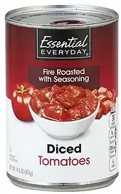 Essential Everyday Fire Roasted Diced Tomatos