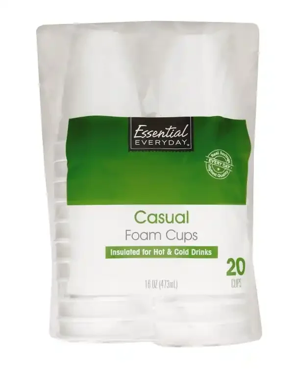 Essential Everyday Foam Cups