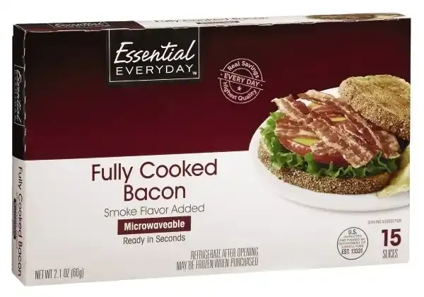 Essential Everyday Fully Cooked Bacon