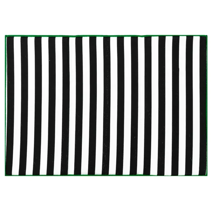 ESSENTIAL M M Essentials Referee Stripe Drying Mat, 14 in x 21 in