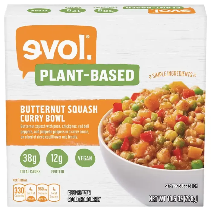 EVOL Butternut Squash Curry Bowl