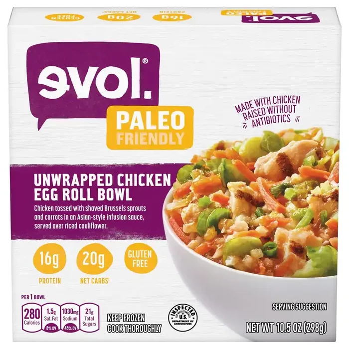 EVOL Unwrapped Chicken Egg Roll Bowl