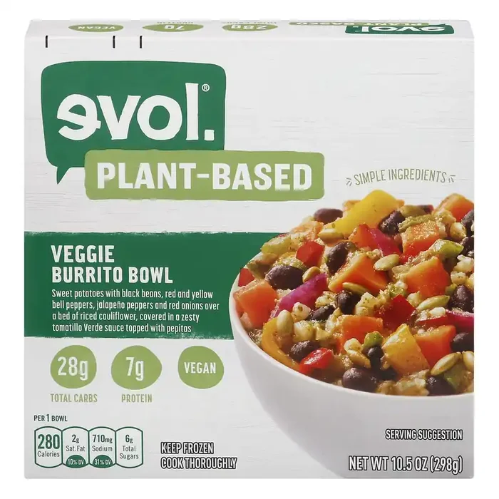 EVOL Veggie Burrito Bowl 10.5 oz