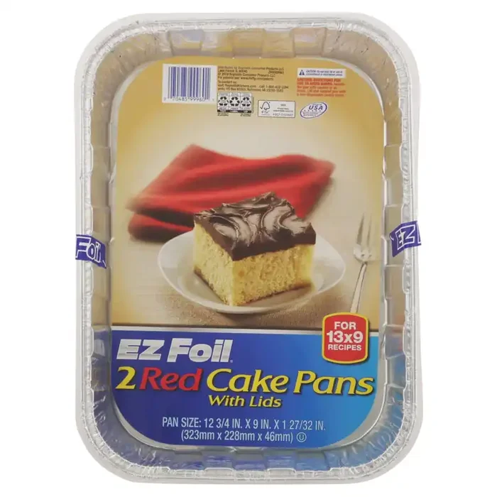 EZ Foil Ezfoil Party Colors Rect Pan