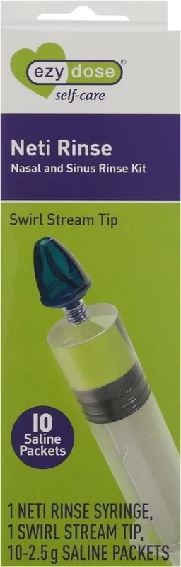 EZY Dose Nasal and Sinus Rinse Kit, Neti Rinse