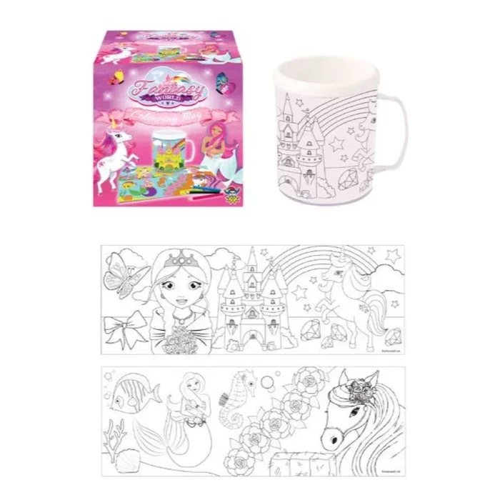 Fantasy World Colouring Mug
