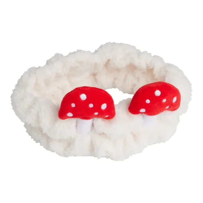 Faux Shearling Mushroom Spa Headband