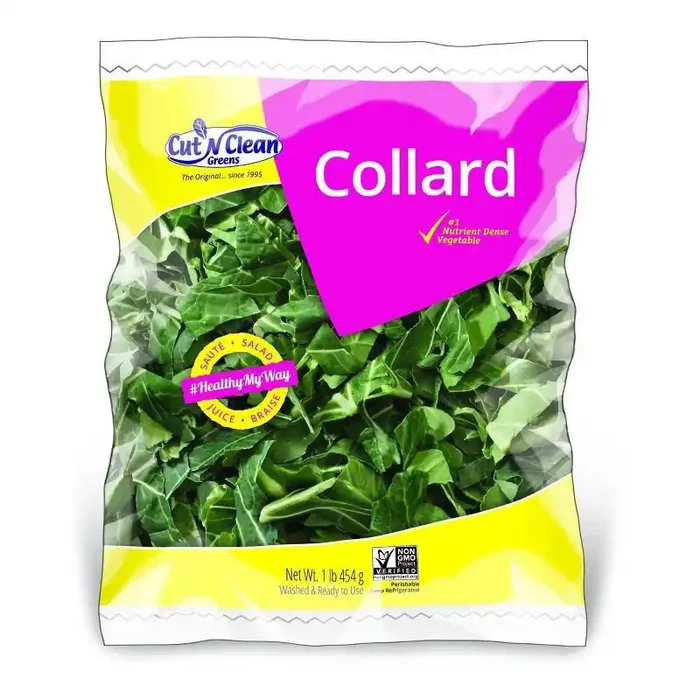 Fresh Chopped Collard Greens – 1lb