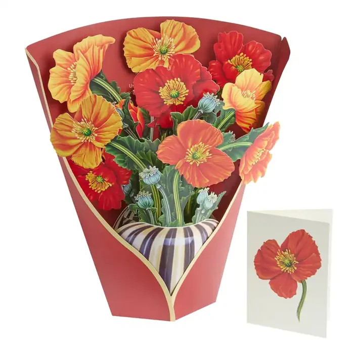 Freshcut Paper Poppies Bouquet