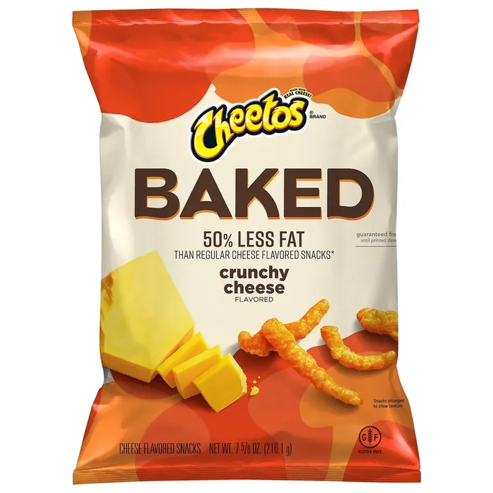 Frito-Lay Cheese Flavored Snacks Crunchy Cheese Flavored Baked