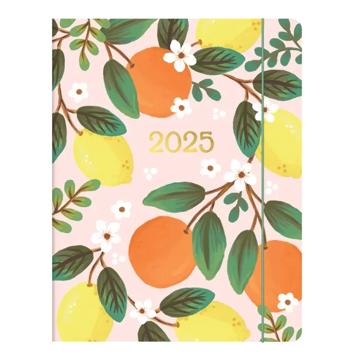 Fruit and Flora 2025 Monthly Planner