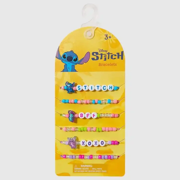 Girls‘ Lilo & Stitch 6pk Friendship Bracelet Set