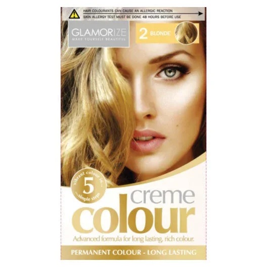 Glamorize Women’s Blonde Hair Dye Colour No. 2