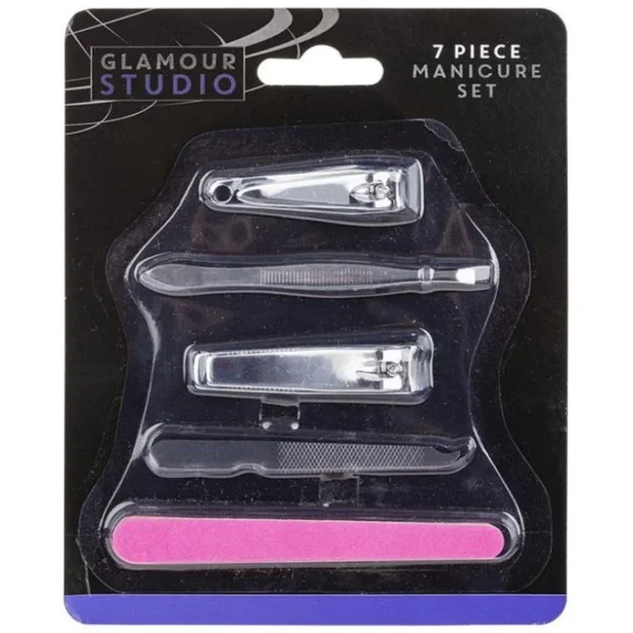Glamour Essentials Studio Manicure Set 7 Pcs