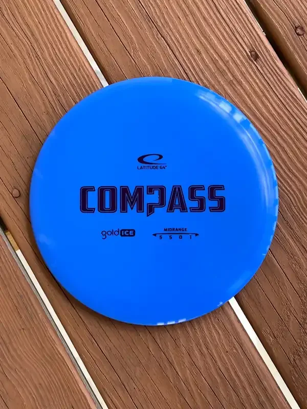 Gold Ice Compass