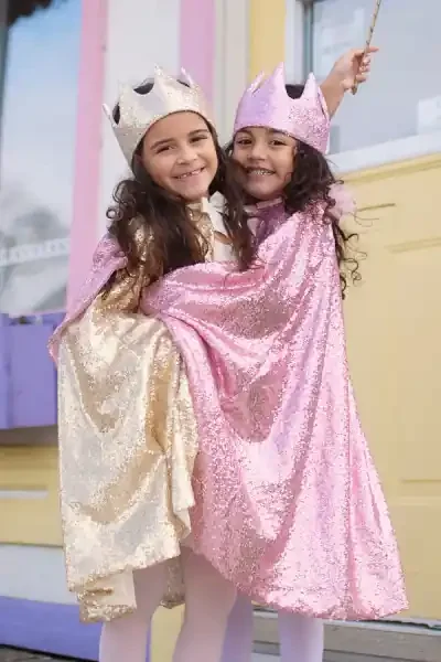 GRACIOUS GOLD SEQUINS CROWN