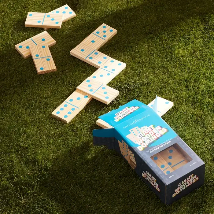Great Outdoor Games Giant Wooden Dominoes