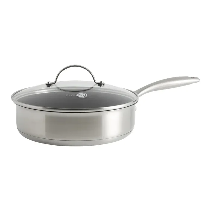 GreenPan Marina Nonstick Ceramic Saute Pan With Lid